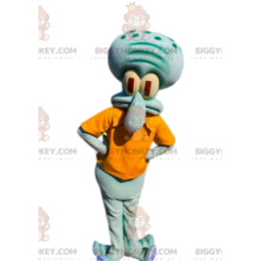 Costume de mascotte BIGGYMONKEY™ de Carlo Tentacule, la pieuvre