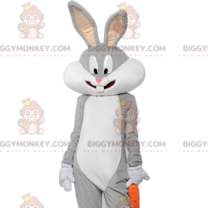 Traje de mascote BIGGYMONKEY™ do Bugs Bunny, personagem do