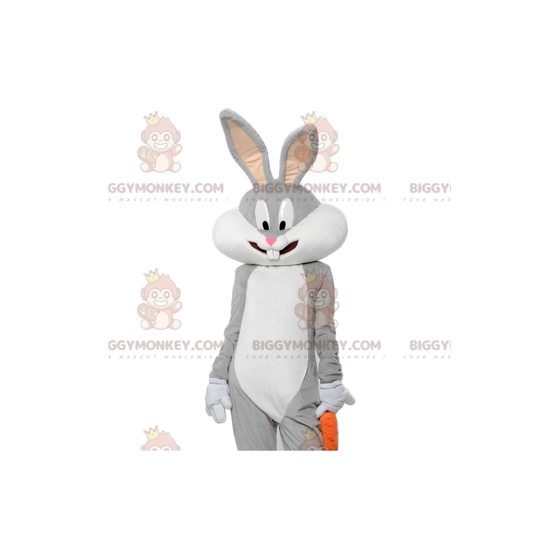 BIGGYMONKEY™ mascottekostuum van Bugs Bunny, personage uit