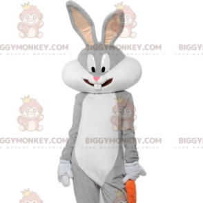 BIGGYMONKEY™ maskotdräkt av Bugs Bunny, karaktär från Cartoon