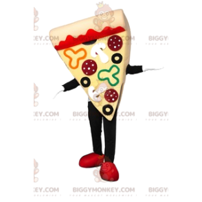 Kostým BIGGYMONKEY™ Gourmet Pizza Chorizo, houba a smetana –