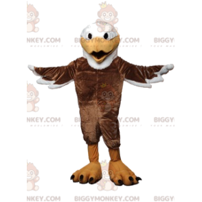 Costume de mascotte BIGGYMONKEY™ d'aigle majestueux avec son