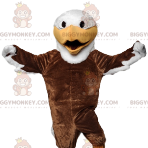 Costume de mascotte BIGGYMONKEY™ d'aigle majestueux avec son
