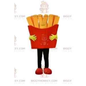 BIGGYMONKEY™ Big Red Fries Bakke Mascot-kostume -