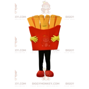 BIGGYMONKEY™ Costume da mascotte con vassoio di patatine fritte