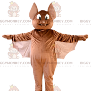 Cute And Endearing Brown Bat BIGGYMONKEY™ Mascot Costume -