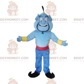 BIGGYMONKEY™ maskottipuku kuuluisalle Blue Genie -hahmolle