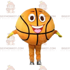 Costume da mascotte BIGGYMONKEY™ da basket super sorridente e