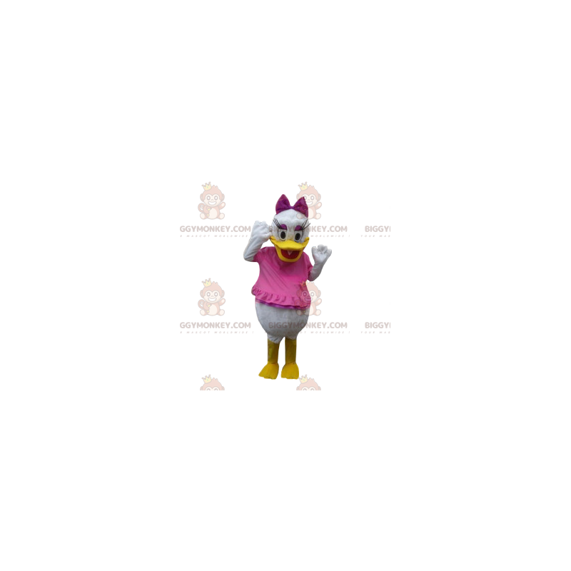 BIGGYMONKEY™ Mascottekostuum Daisy Duck, bruid van Donald Duck