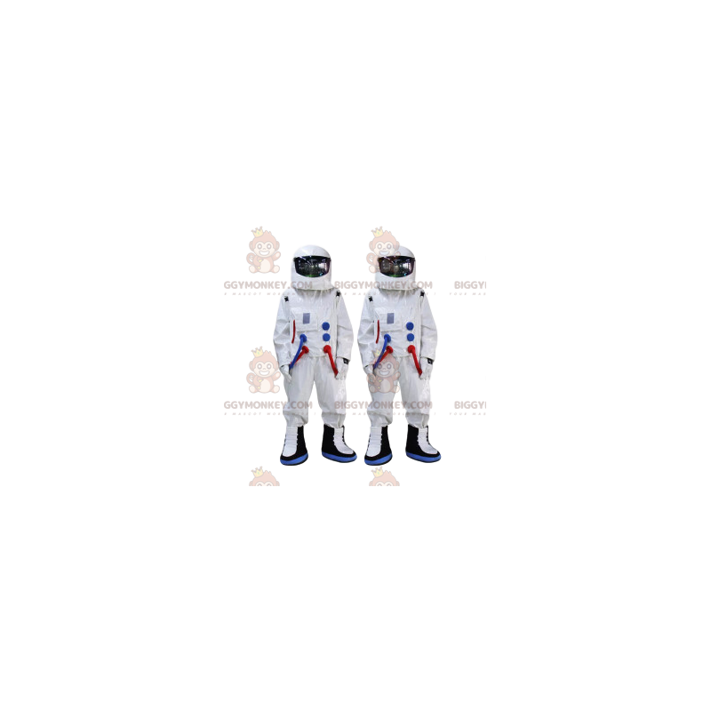 BIGGYMONKEY™ Costume da mascotte Duo di astronauti con la loro