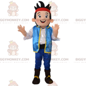 Personaggio Manga BIGGYMONKEY™ Costume da mascotte con bandana