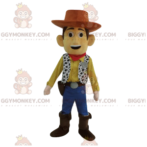 Costume de mascotte BIGGYMONKEY™ de Teddy, le cowboy de Toy's