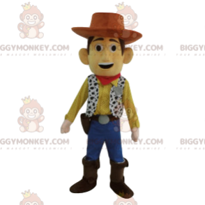 Costume de mascotte BIGGYMONKEY™ de Teddy, le cowboy de Toy's