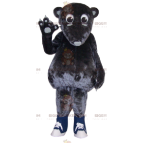 Affettuoso costume da mascotte marsupiale grigio BIGGYMONKEY™ -