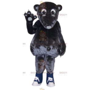 Disfraz de mascota marsupial gris cariñoso BIGGYMONKEY™ -