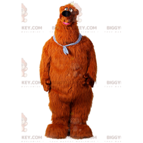 Fantasia de mascote gigante de urso pardo BIGGYMONKEY™ com