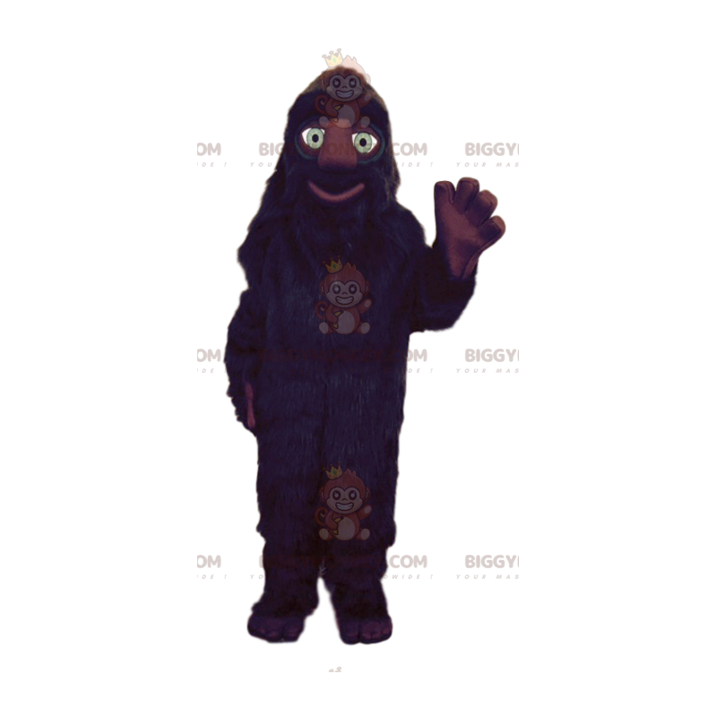 Kostium maskotka czarny włochaty potwór BIGGYMONKEY™ -