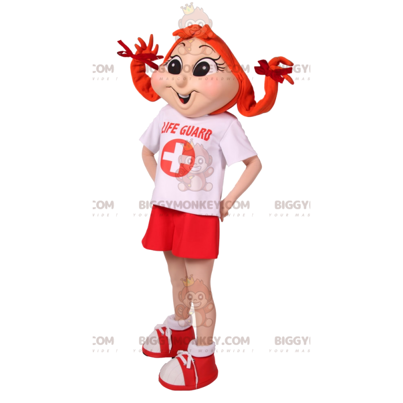 Στολή μασκότ Pippi Longstocking BIGGYMONKEY™ με στολή