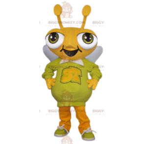 Disfraz de mascota BIGGYMONKEY™ de hormiga amarilla gigante