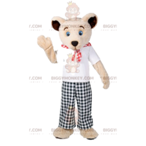 Costume de mascotte BIGGYMONKEY™ d'ourson avec son pantalon