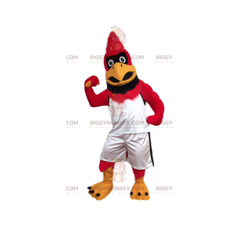 Costume da mascotte Giant Red Eagle BIGGYMONKEY™ con