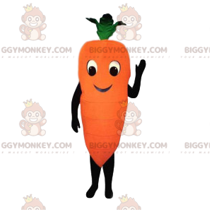 Kostium maskotka gigantyczna uśmiechnięta marchewka