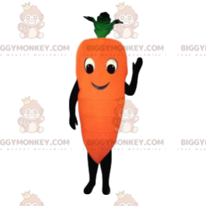 Στολή μασκότ Giant Smiling Carrot BIGGYMONKEY™ - Biggymonkey.com