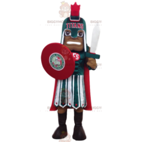 Kostium maskotki rzymskiego żołnierza BIGGYMONKEY™ w oficjalnej