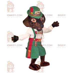 Kostým maskota Fox BIGGYMONKEY™ ve švýcarských tradičních