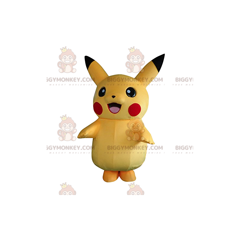 Στολή μασκότ BIGGYMONKEY™ του Pikachu, του διάσημου χαρακτήρα