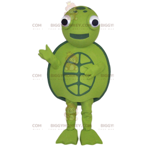 Crouching Leonardo BIGGYMONKEY™ Mascot Costume Sizes L (175-180CM)