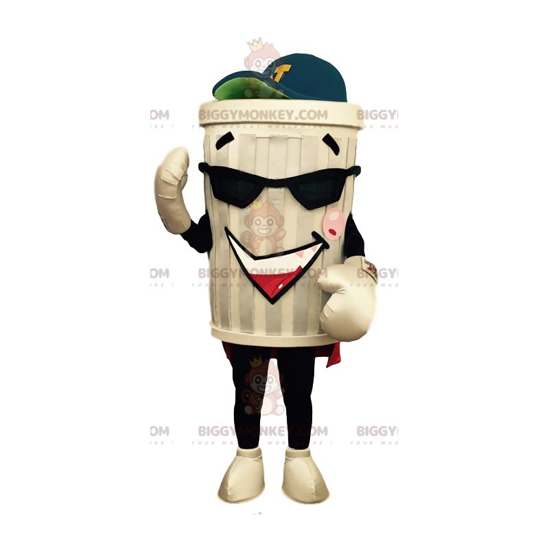 BIGGYMONKEY™ Drink-to-Go Mascot Costume with Sunglasses –