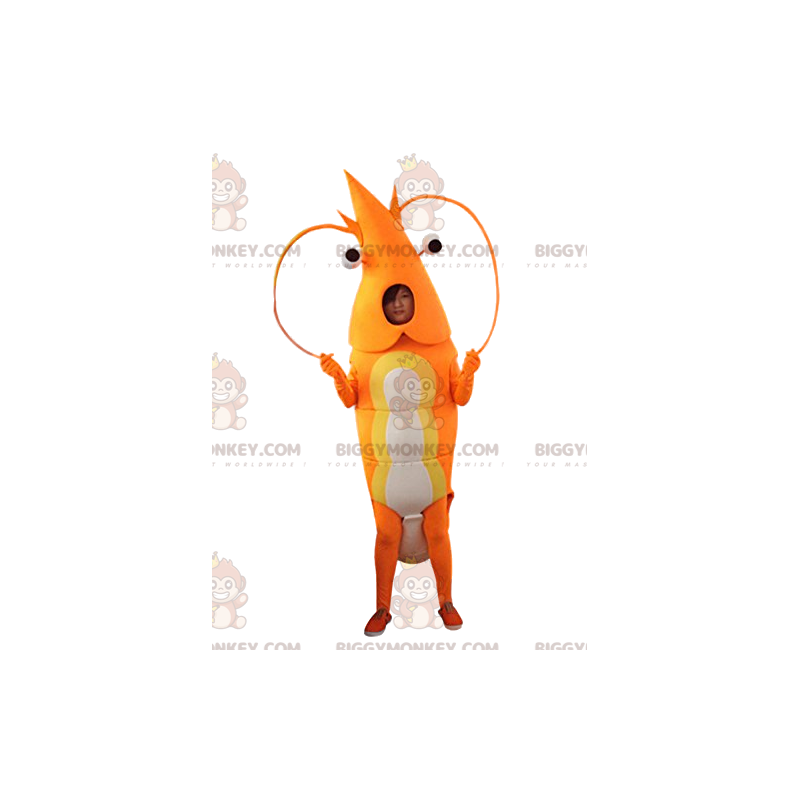 BIGGYMONKEY™ Mascot Costume Giant Lobster and Big Antennae -