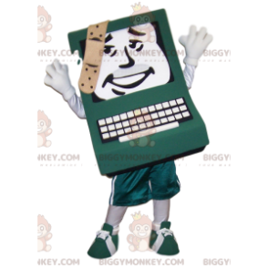 Computer BIGGYMONKEY™ Costume da mascotte con fascia per la