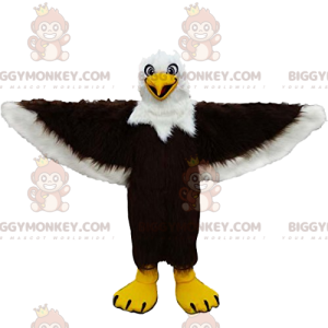 Maestoso costume mascotte BIGGYMONKEY™ dell'Aquila d'Oro -