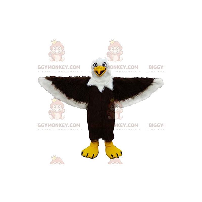 Kostium maskotki majestatycznego złotego orła BIGGYMONKEY™ -