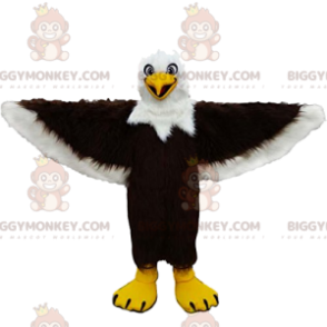 Majestic Golden Eagle BIGGYMONKEY™ Mascot Costume –