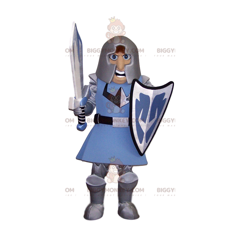 Dread Knight BIGGYMONKEY™ maskotdräkt med rustning -