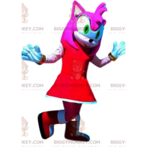 Kostým maskota BIGGYMONKEY™ Amy Rose, Bride of Sonic, Sega's