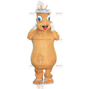 Adorabile costume da mascotte BIGGYMONKEY™ insetto beige -