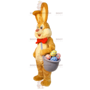 BIGGYMONKEY™ Costume da mascotte coniglietto pasquale con cesto