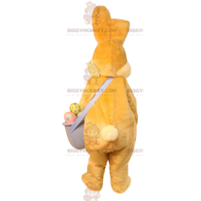 Costume de mascotte BIGGYMONKEY™ de lapin de Pâques avec un