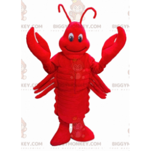 Costume de mascotte BIGGYMONKEY™ de homard rouge géant -