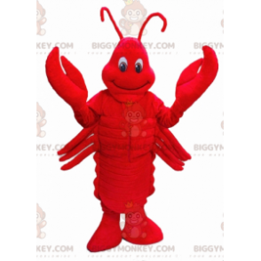 Jättiläispunainen hummeri BIGGYMONKEY™ maskottiasu -