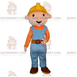 Costume de mascotte BIGGYMONKEY™ de bricoleur en tenue de