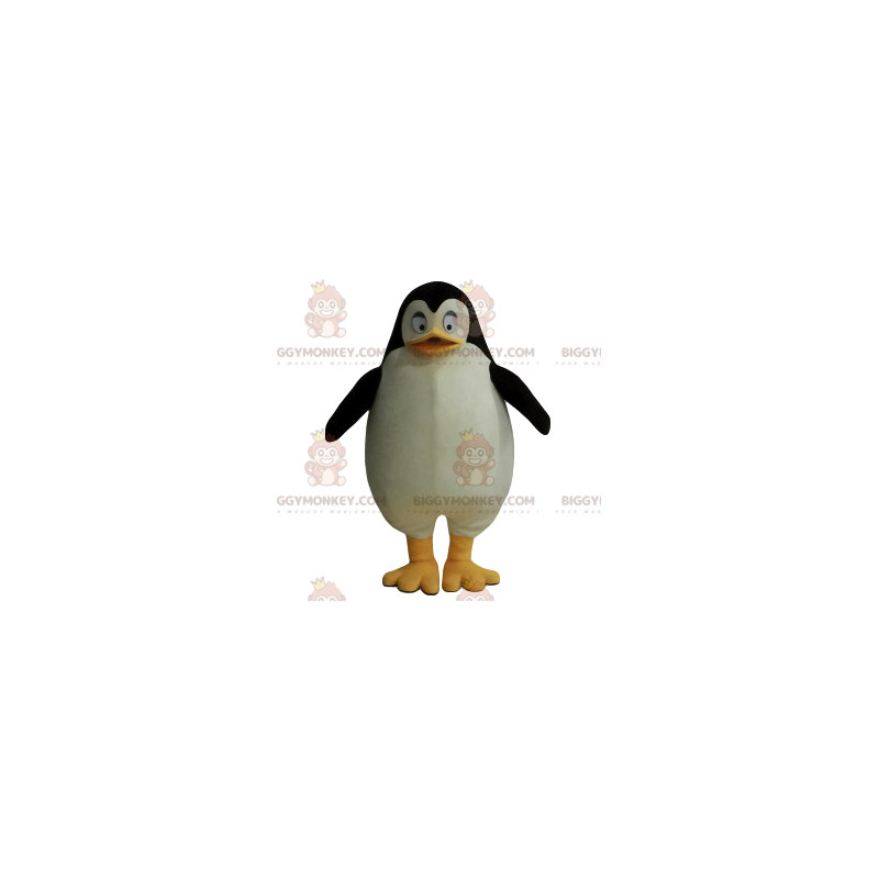Traje de mascote BIGGYMONKEY™ de pinguim muito alegre –