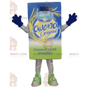 Green and Blue Bottle BIGGYMONKEY™ Mascot Costume -