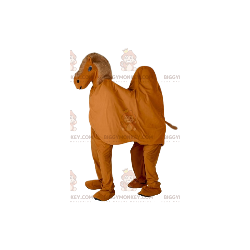 Στολή μασκότ καφέ καμήλας BIGGYMONKEY™ - Biggymonkey.com