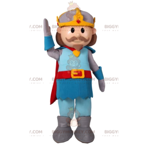 Prince BIGGYMONKEY™ Mascot Costume with Beautiful Crown –