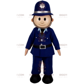 Disfraz de mascota de oficial de policía uniformado